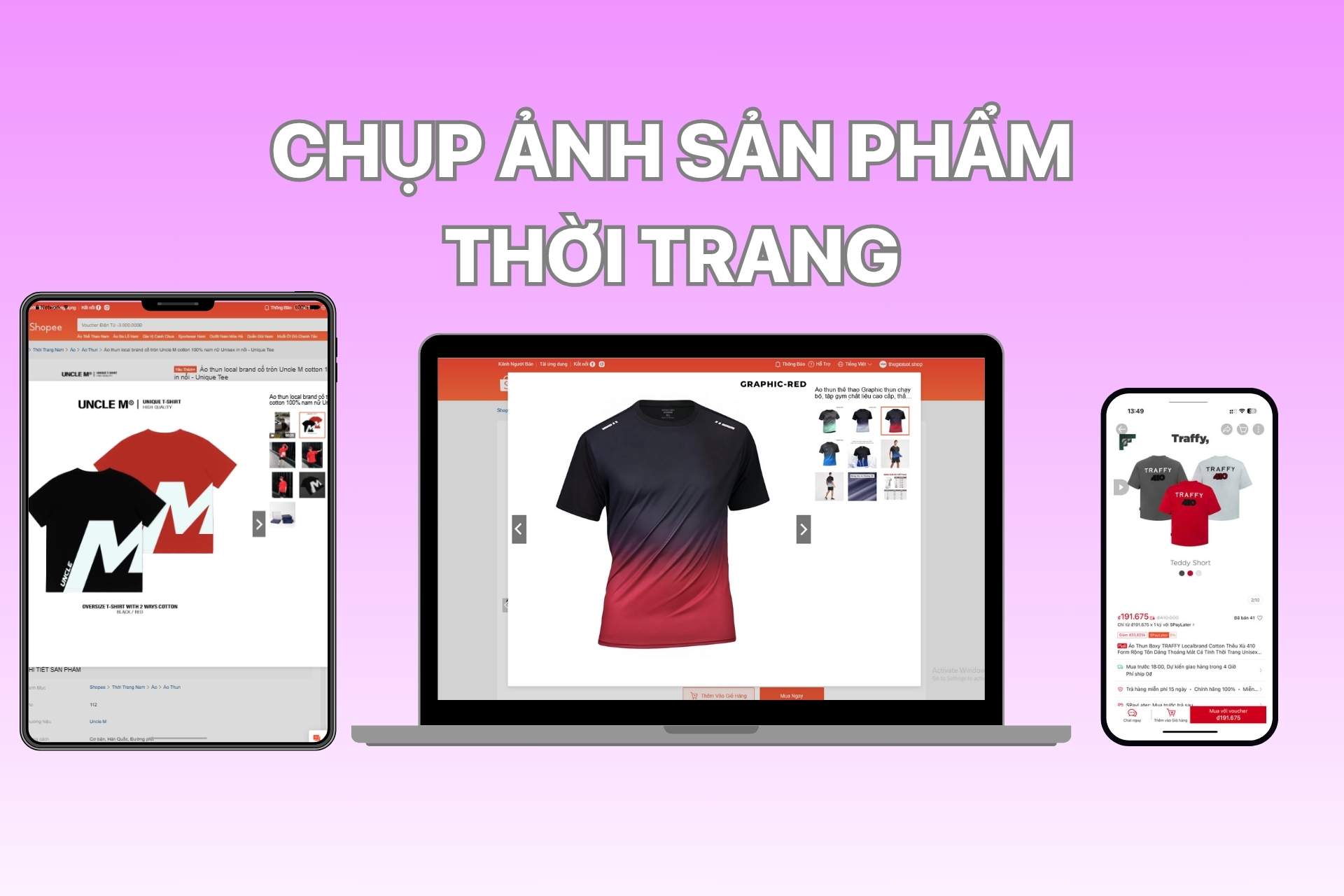 chụp ảnh sản phẩm thời trang